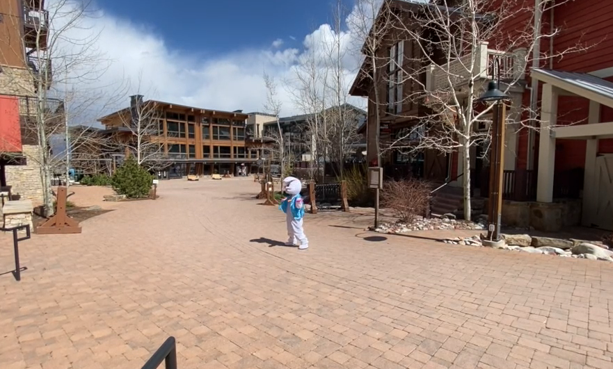 A Quiet Easter in Snowmass Base Village