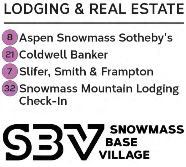 Base Village Map Snowmass Base Village